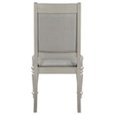 Coaster Furniture Bling Game 106472 Dining Side Chair - Metallic Platinum (Set of 2) IMAGE 7