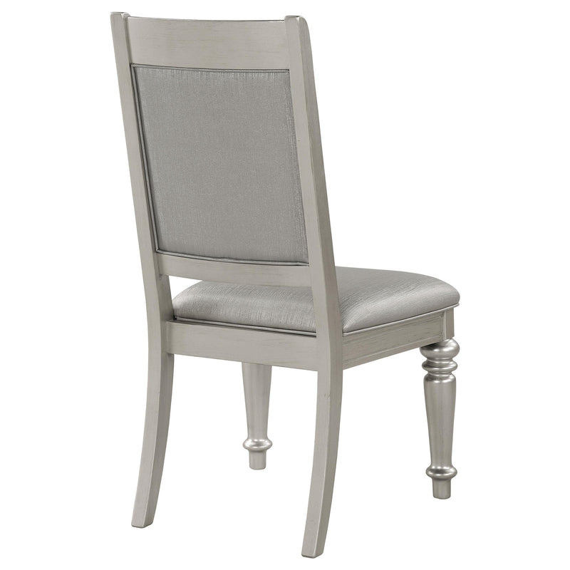 Coaster Furniture Bling Game 106472 Dining Side Chair - Metallic Platinum (Set of 2) IMAGE 8