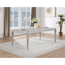 Coaster Furniture Bling Game 106471 86-inch Extension Dining Table - Metallic Platinum IMAGE 6