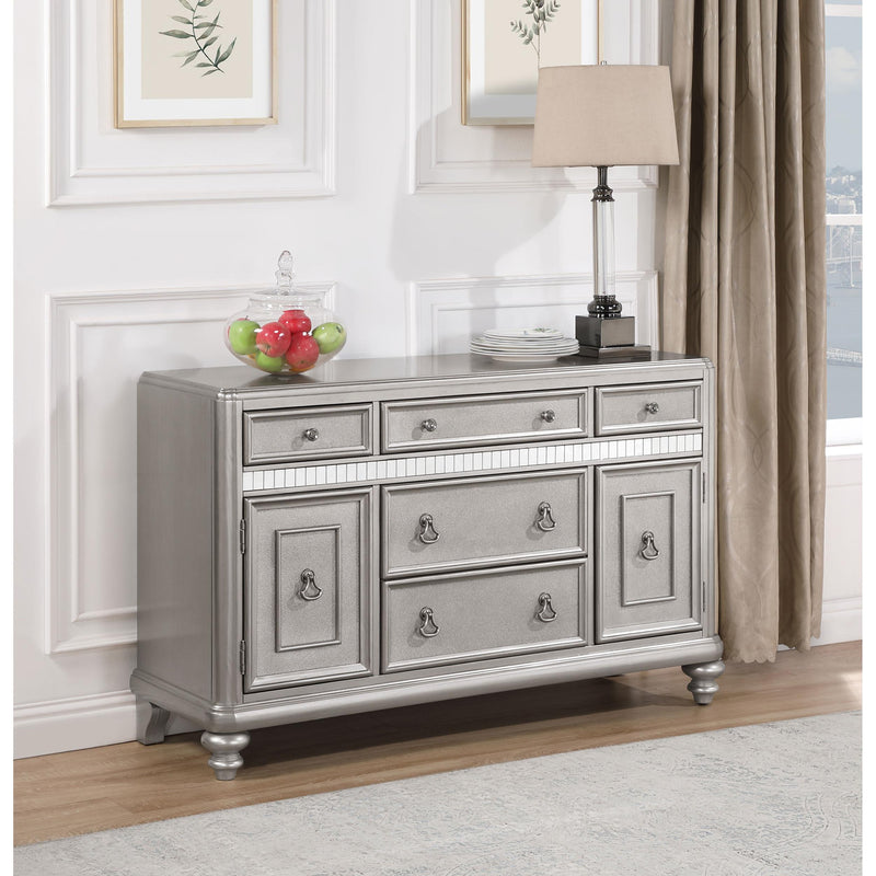 Coaster Furniture Bling Game 106475 Dining Sideboard Buffet Cabinet - Metallic Platinum IMAGE 10
