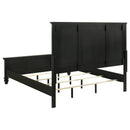 Coaster Furniture Sandy Beach 201321Q Wood Queen Panel Bed - Black IMAGE 3
