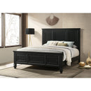 Coaster Furniture Sandy Beach 201321Q Wood Queen Panel Bed - Black IMAGE 4