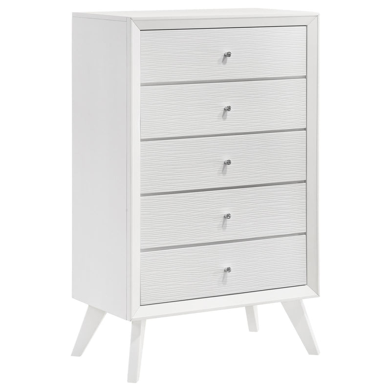 Coaster Furniture Janelle 223651KE-S5 7 pc King Panel Bedroom Set IMAGE 6