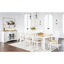  Signature Design by Ashley Ashbryn D844 6 pc Dining Set IMAGE 1
