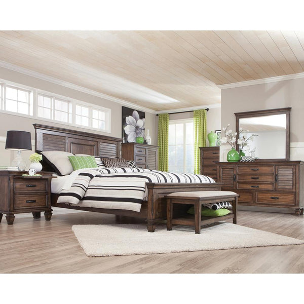 Coaster Furniture Franco 200970Q-S5 7 pc Queen Panel Bedroom Set IMAGE 1