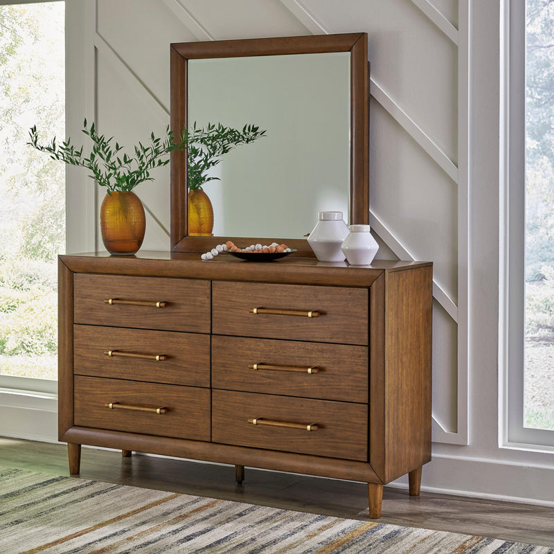  Signature Design by Ashley Lyncott B615 8 pc Queen Upholstered Panel Bedroom Set IMAGE 3