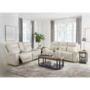Signature Design by Ashley Mindanao U59505U1 2 pc Power Reclining Living Room Set - Coconut IMAGE 1