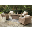  Signature Design by Ashley Beachcroft P791P17 5-piece Outdoor Seating Set IMAGE 3