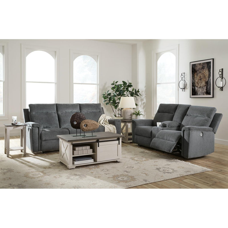  Signature Design by Ashley Barnsana 33202U1 2 pc Power Reclining Living Room Set IMAGE 3