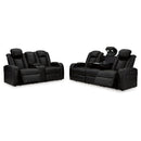  Signature Design by Ashley Caveman 90703U1 2 pc Power Reclining Living Room Set IMAGE 3