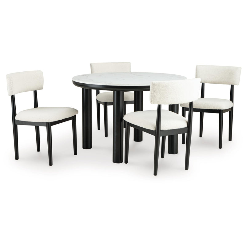 Signature Design by Ashley Xandrum D429D2 5 pc Dining Set IMAGE 1