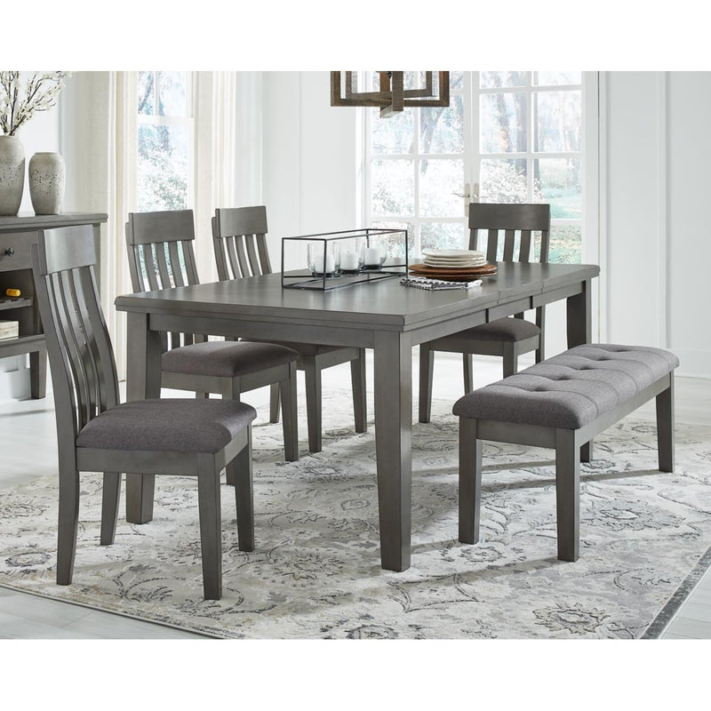  Signature Design by Ashley Hallanden D589D2 6 pc Dining Set IMAGE 1