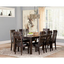 Signature Design by Ashley Haddigan D596D4 9 pc Dining Set IMAGE 2