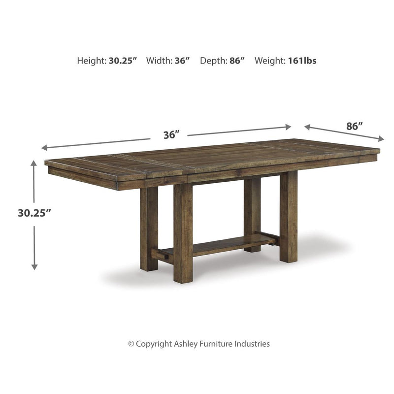  Signature Design by Ashley Moriville D631D13 9 pc Dining Set IMAGE 7