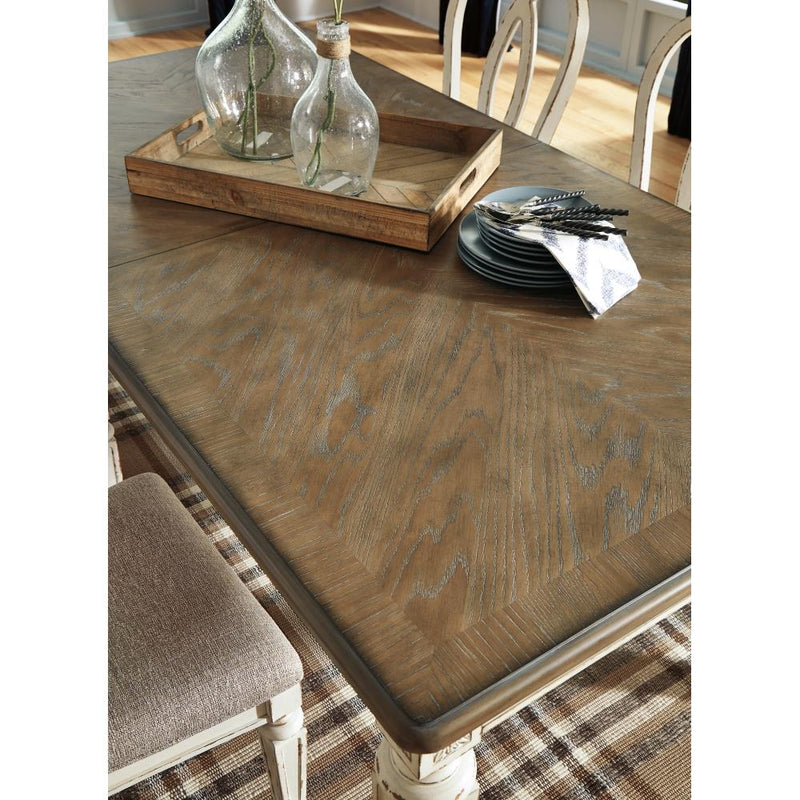  Signature Design by Ashley Realyn D743D5 9 pc Dining Set IMAGE 8