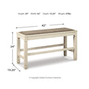  Signature Design by Ashley Bolanburg D647D29 8 pc Counter Height Dining Set IMAGE 20