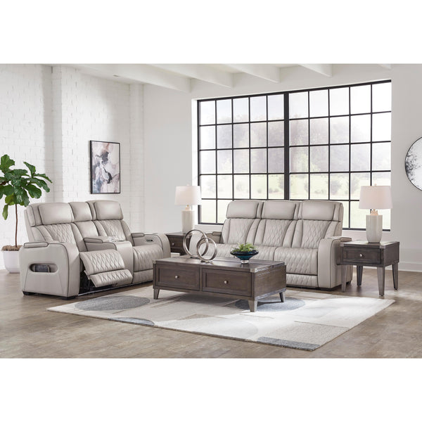  Signature Design by Ashley Boyington U27105U1 2 pc Power Reclining Living Room Set IMAGE 1