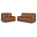  Signature Design by Ashley Tryanny U93704U1 2 pc Power Reclining Living Room Set IMAGE 2