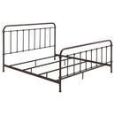 Coaster Furniture Livingston King Metal Bed 300399KE IMAGE 1