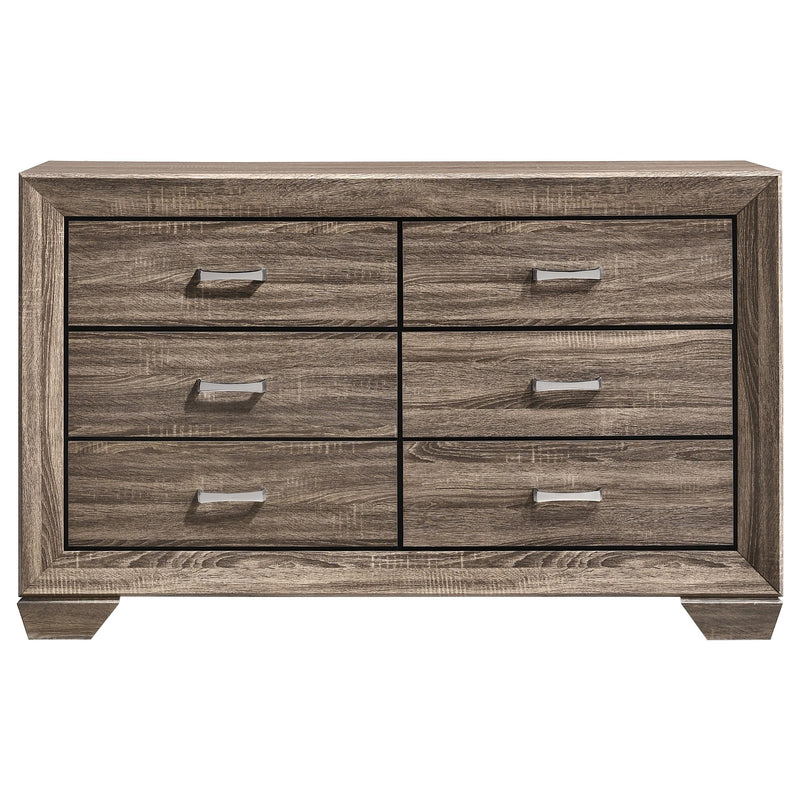 Coaster Furniture Kauffman 6-Drawer Dresser 204193 IMAGE 2