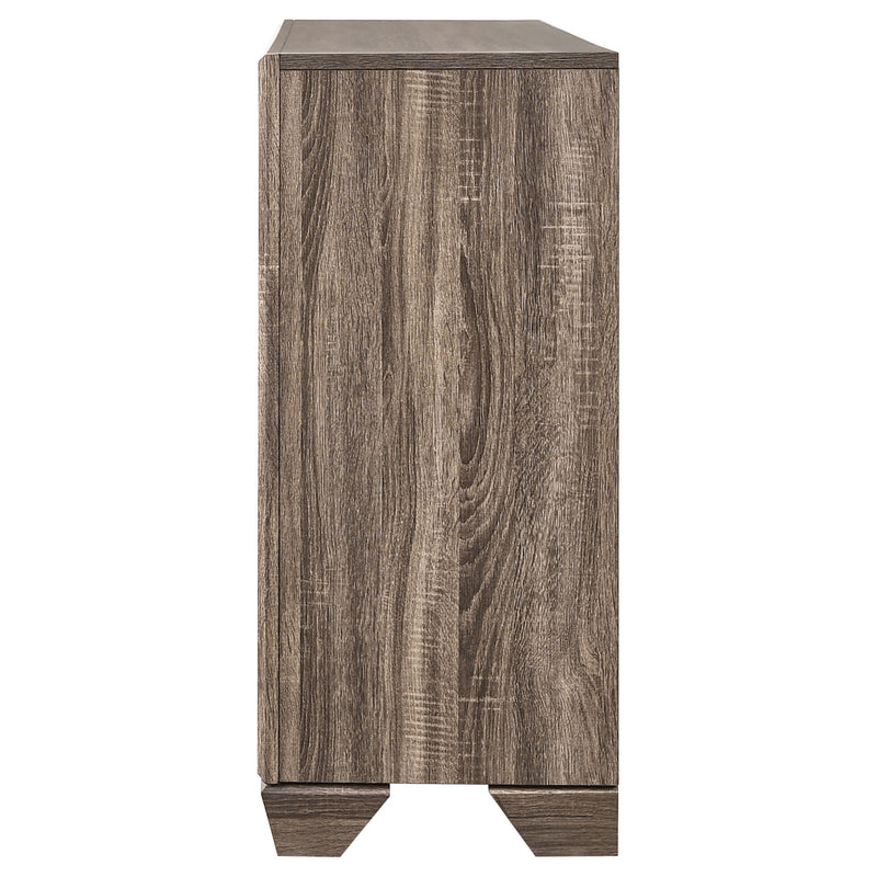 Coaster Furniture Kauffman 204193 6-Drawer Dresser - Washed Taupe IMAGE 4