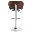 Coaster Furniture Harris 130505 Adjustable Bar Stool - Ecru and Chrome IMAGE 6