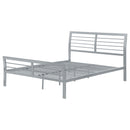 Coaster Furniture Cooper 300201F Metal Full Open Frame Bed - Silver IMAGE 3