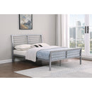 Coaster Furniture Cooper 300201F Metal Full Open Frame Bed - Silver IMAGE 8