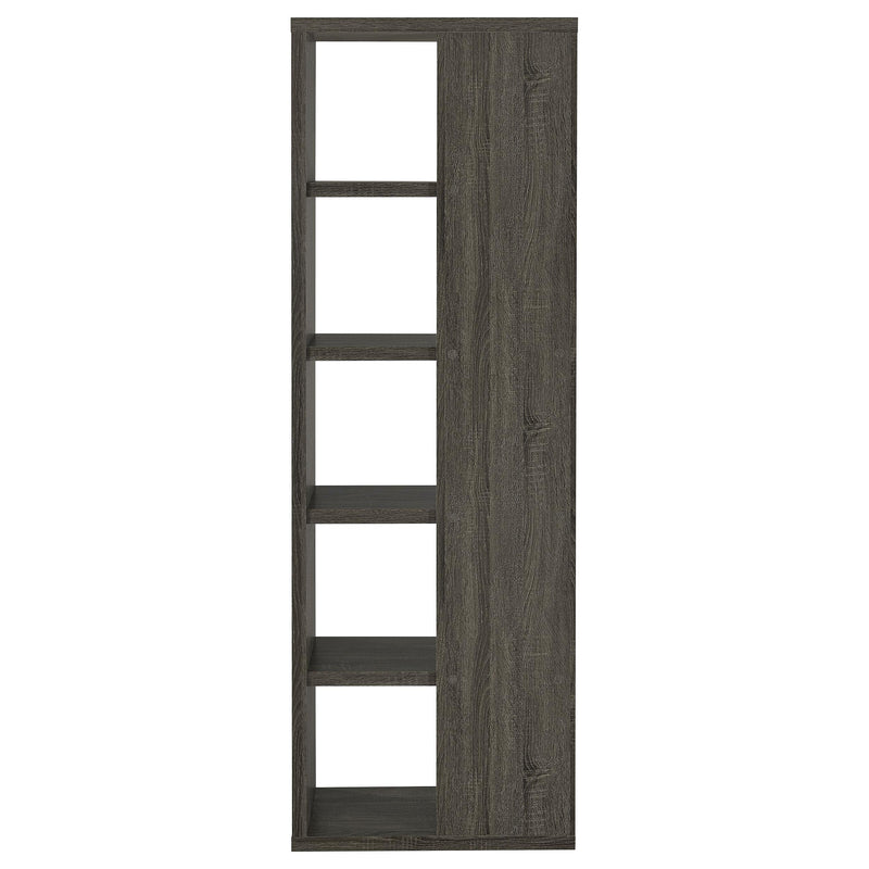 Coaster Furniture Harrison 800553 71-inch 5-shelf Bookshelf - Weathered Grey IMAGE 5