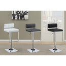 Coaster Furniture Alameda 100193 Adjustable Bar Stool - Chrome and White IMAGE 9