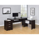 Coaster Furniture Skeena 800901 60-inch Computer Desk with Keyboard Drawer - Cappuccino IMAGE 11