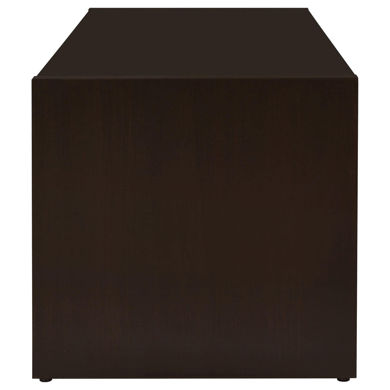 Coaster Furniture Skeena 800901 60-inch Computer Desk with Keyboard Drawer - Cappuccino IMAGE 9
