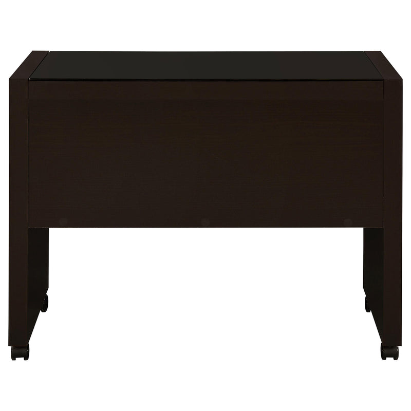 Coaster Furniture Skeena 800902 35-inch Home Office Mobile Return Desk - Cappuccino IMAGE 6