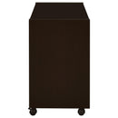 Coaster Furniture Skeena 800902 35-inch Home Office Mobile Return Desk - Cappuccino IMAGE 8