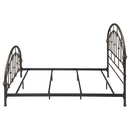 Coaster Furniture Rowan 300407KE Metal Eastern King Open Frame Bed - Dark Bronze IMAGE 4