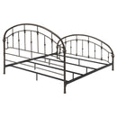 Coaster Furniture Rowan 300407KE Metal Eastern King Open Frame Bed - Dark Bronze IMAGE 6