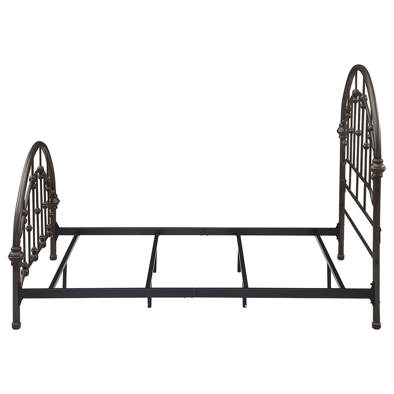 Coaster Furniture Rowan 300407F Metal Full Open Frame Bed - Dark Bronze IMAGE 4