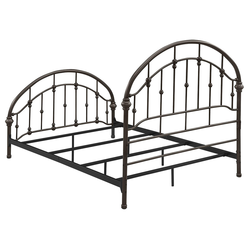 Coaster Furniture Rowan 300407F Metal Full Open Frame Bed - Dark Bronze IMAGE 5