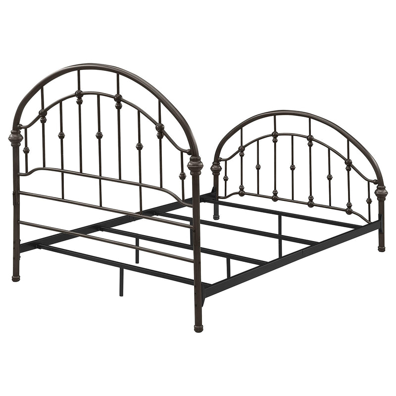 Coaster Furniture Rowan 300407F Metal Full Open Frame Bed - Dark Bronze IMAGE 6
