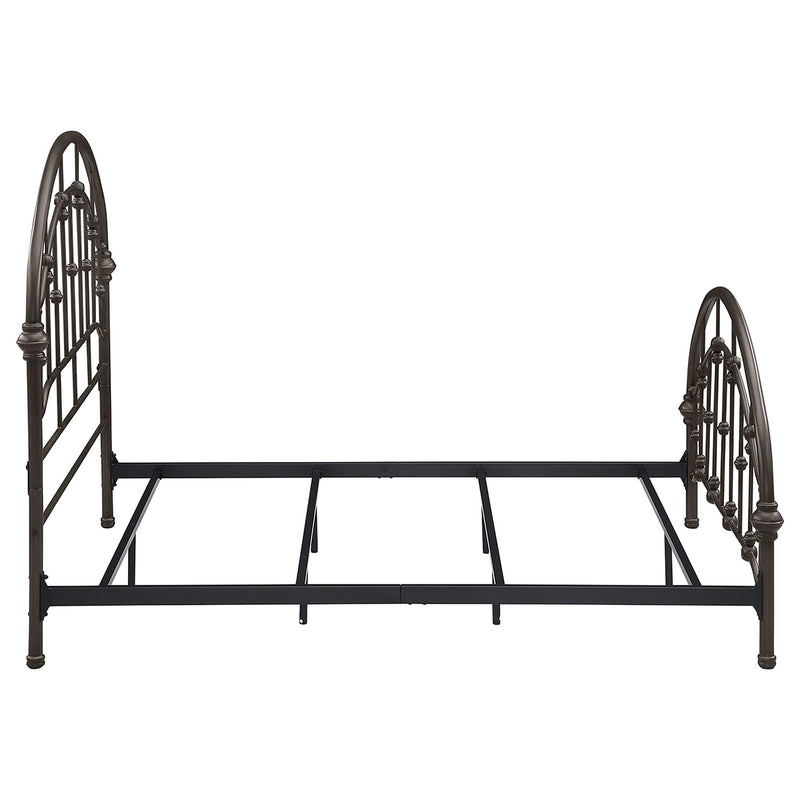 Coaster Furniture Rowan 300407F Metal Full Open Frame Bed - Dark Bronze IMAGE 7