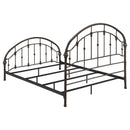 Coaster Furniture Rowan 300407Q Metal Queen Open Frame Bed - Dark Bronze IMAGE 5