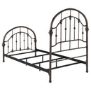 Coaster Furniture Rowan 300407T Metal Twin Open Frame Bed - Dark Bronze IMAGE 6