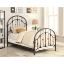 Coaster Furniture Rowan 300407T Metal Twin Open Frame Bed - Dark Bronze IMAGE 9