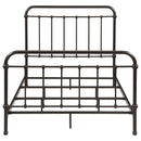 Coaster Furniture Livingston 300399F Metal Full Open Frame Bed - Dark Bronze IMAGE 2