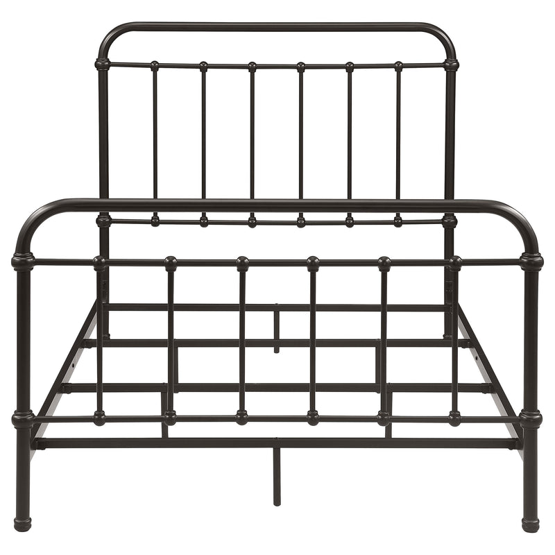 Coaster Furniture Livingston 300399F Metal Full Open Frame Bed - Dark Bronze IMAGE 2