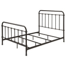 Coaster Furniture Livingston 300399F Metal Full Open Frame Bed - Dark Bronze IMAGE 3