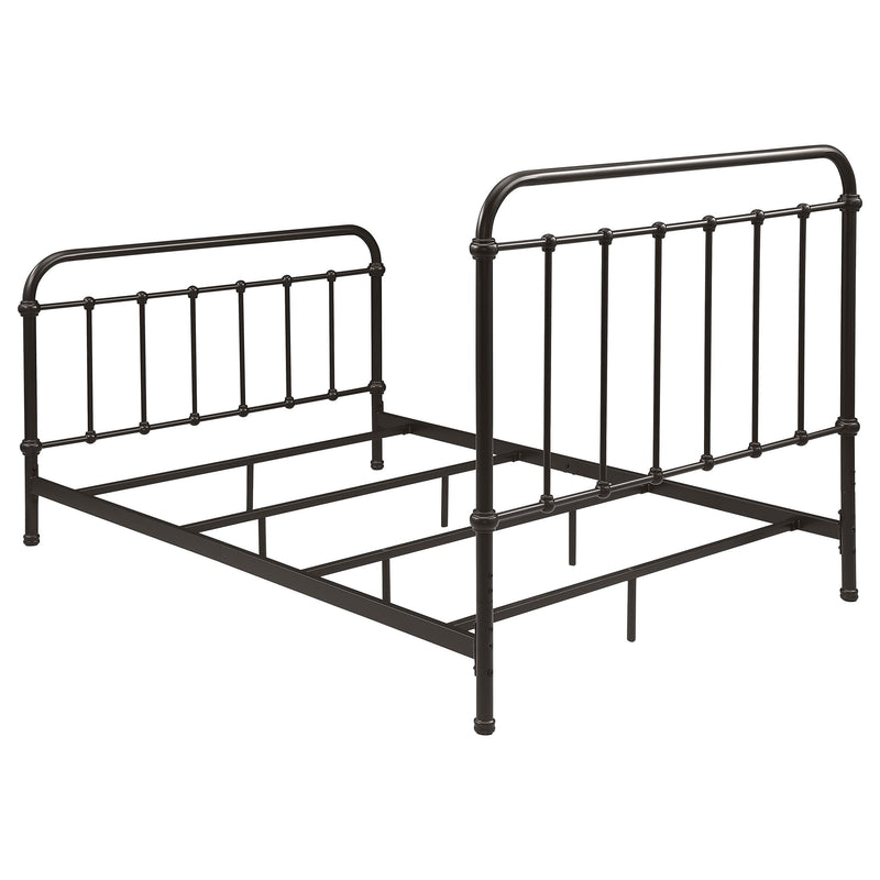 Coaster Furniture Livingston 300399F Metal Full Open Frame Bed - Dark Bronze IMAGE 5