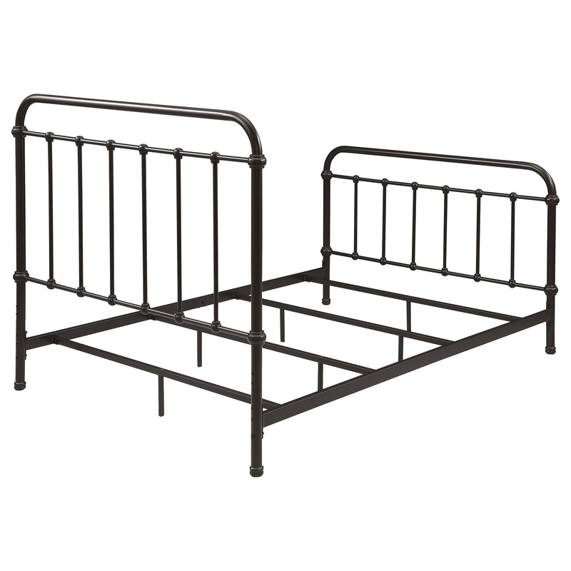 Coaster Furniture Livingston 300399F Metal Full Open Frame Bed - Dark Bronze IMAGE 6