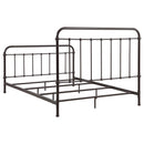 Coaster Furniture Livingston 300399Q Metal Queen Open Frame Bed - Dark Bronze IMAGE 5