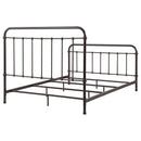 Coaster Furniture Livingston 300399Q Metal Queen Open Frame Bed - Dark Bronze IMAGE 7